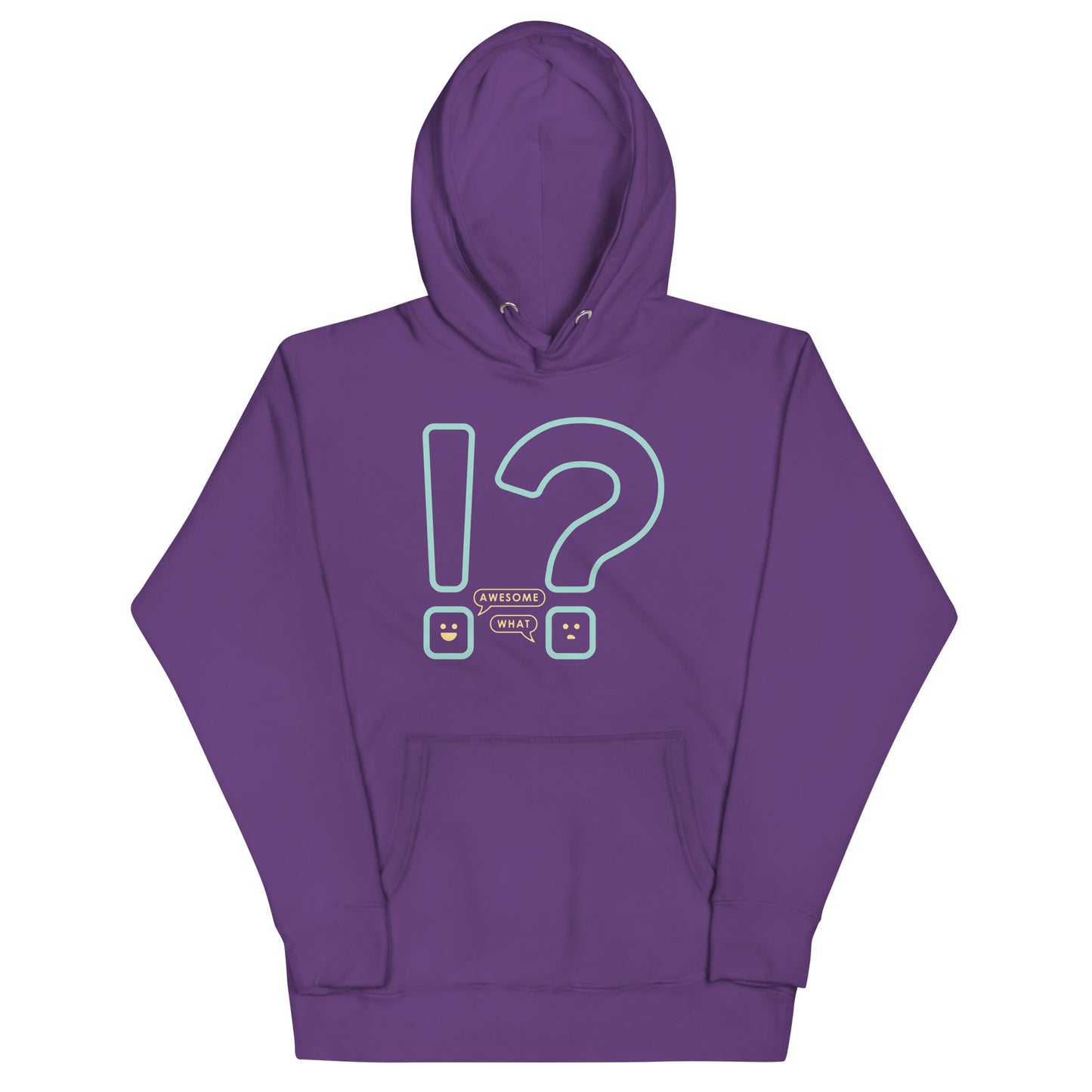 Awesome! What? Unisex Hoodie