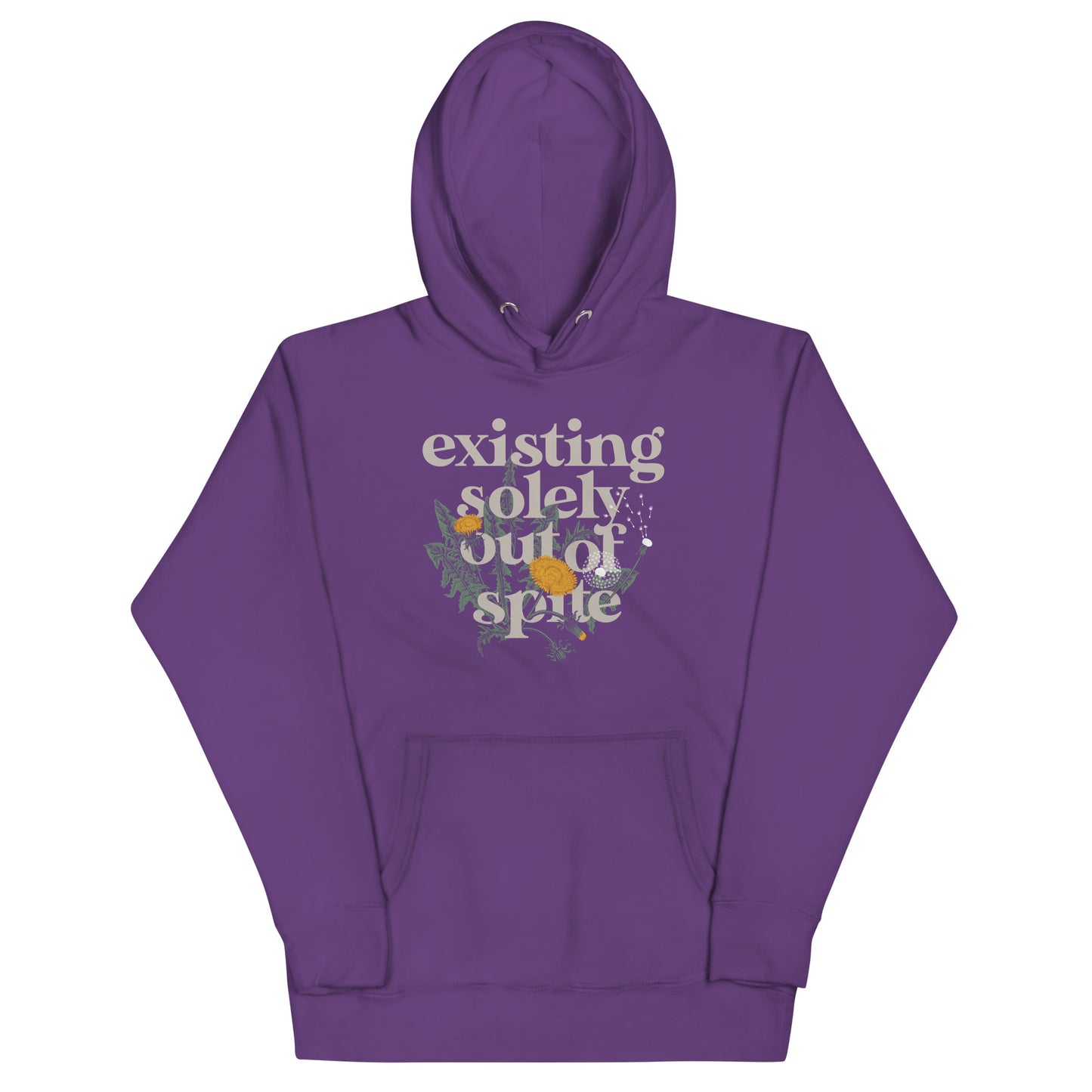 Existing Solely Out Of Spite Unisex Hoodie