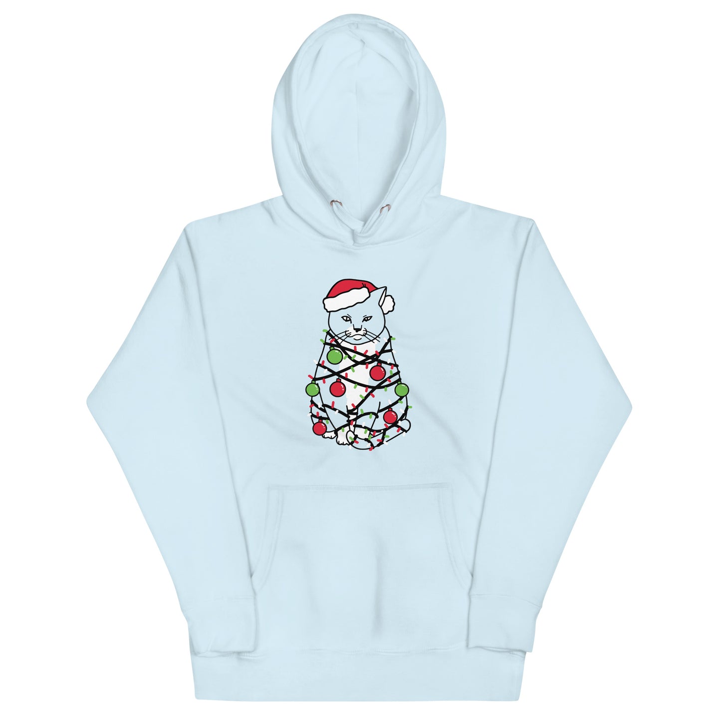 Meowy Christmas Unisex Hoodie