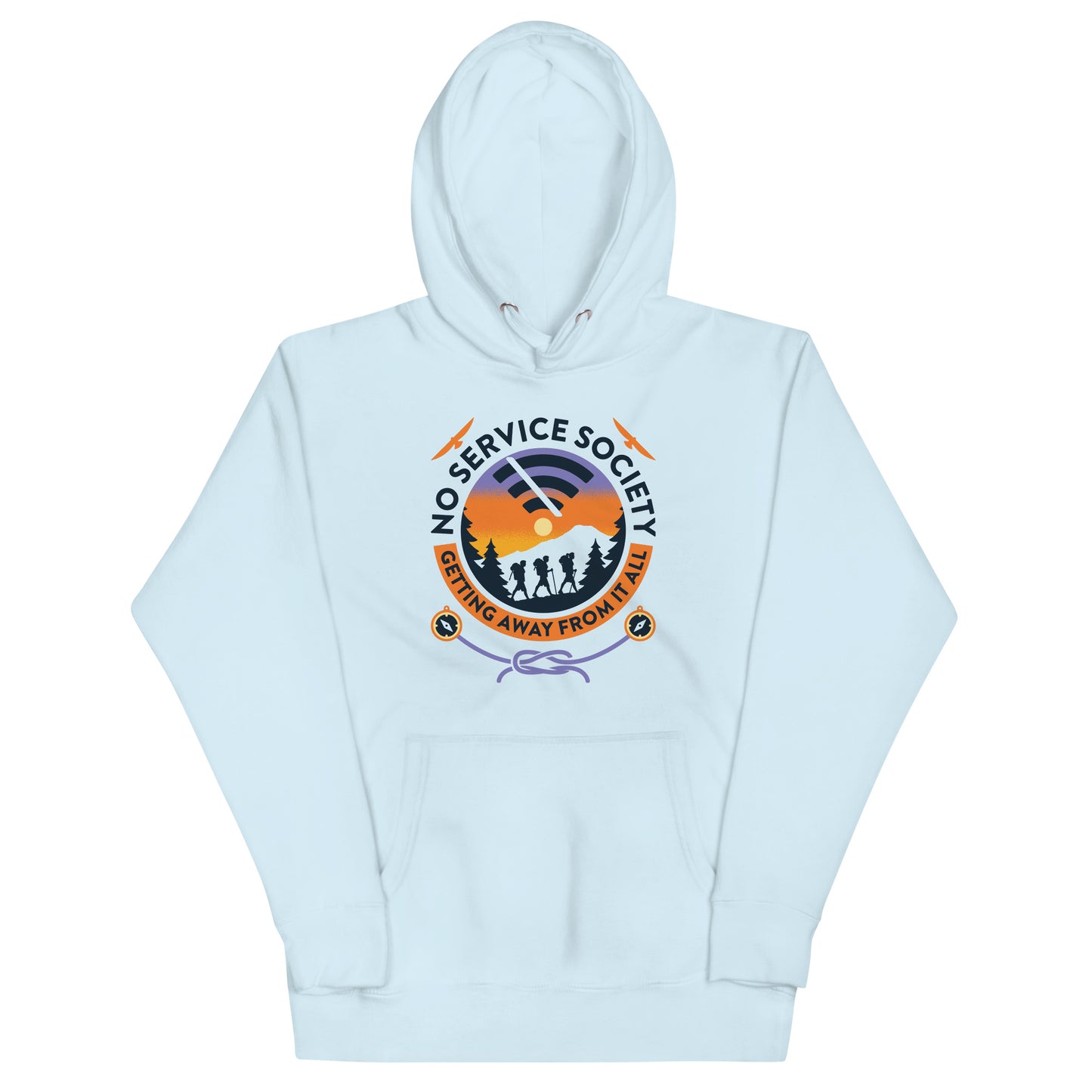 No Service Society Unisex Hoodie