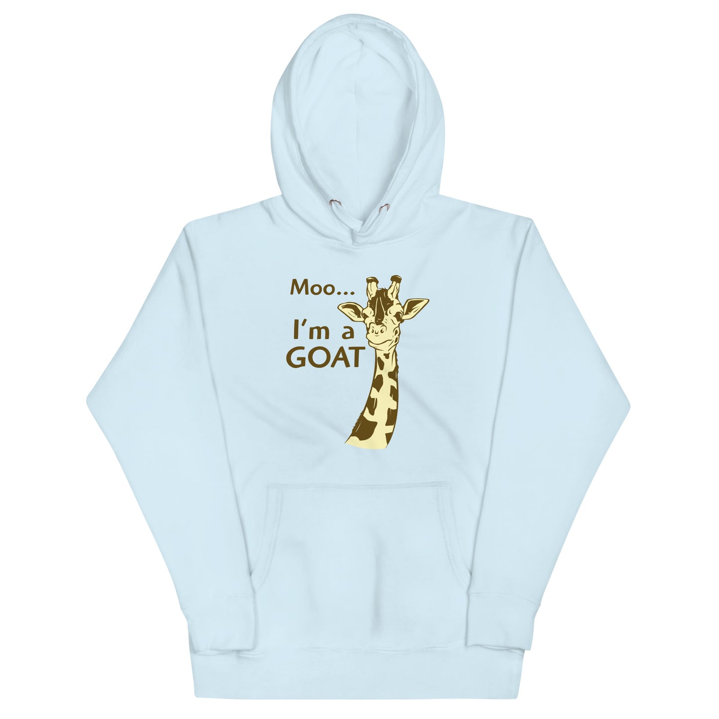 Moo, I'm A Goat Unisex Hoodie