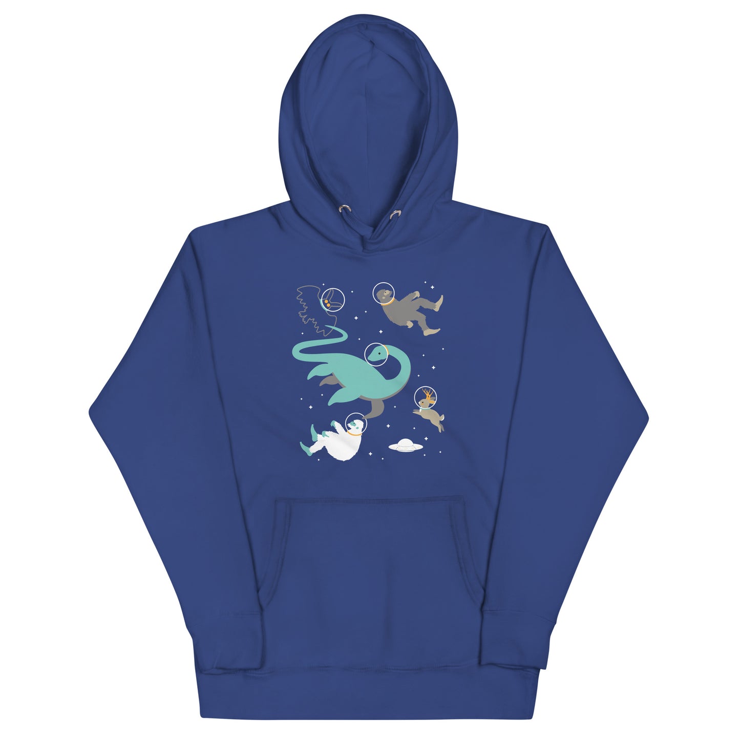 Cryptids In Space Unisex Hoodie
