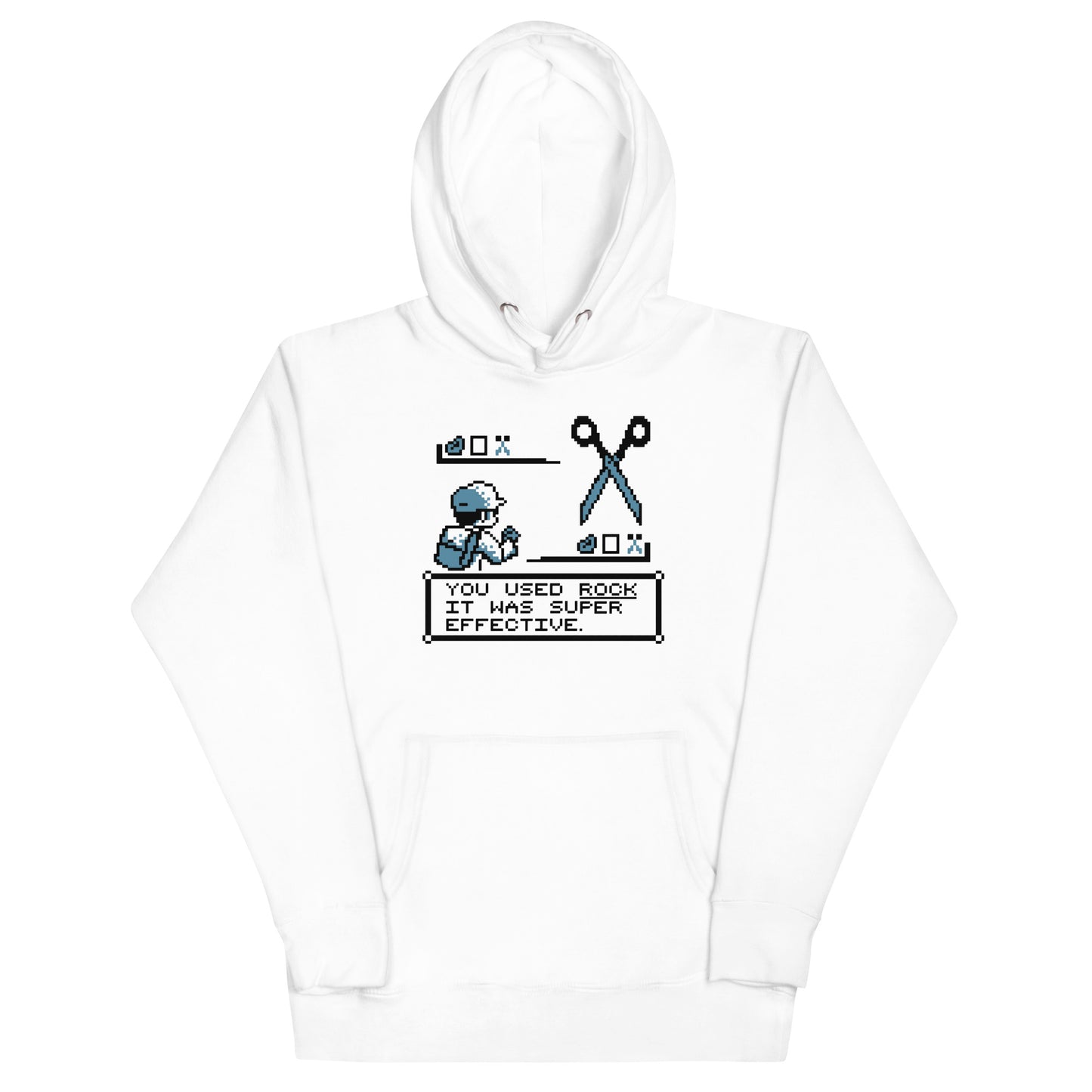 Rock Paper Scissors Battle Unisex Hoodie