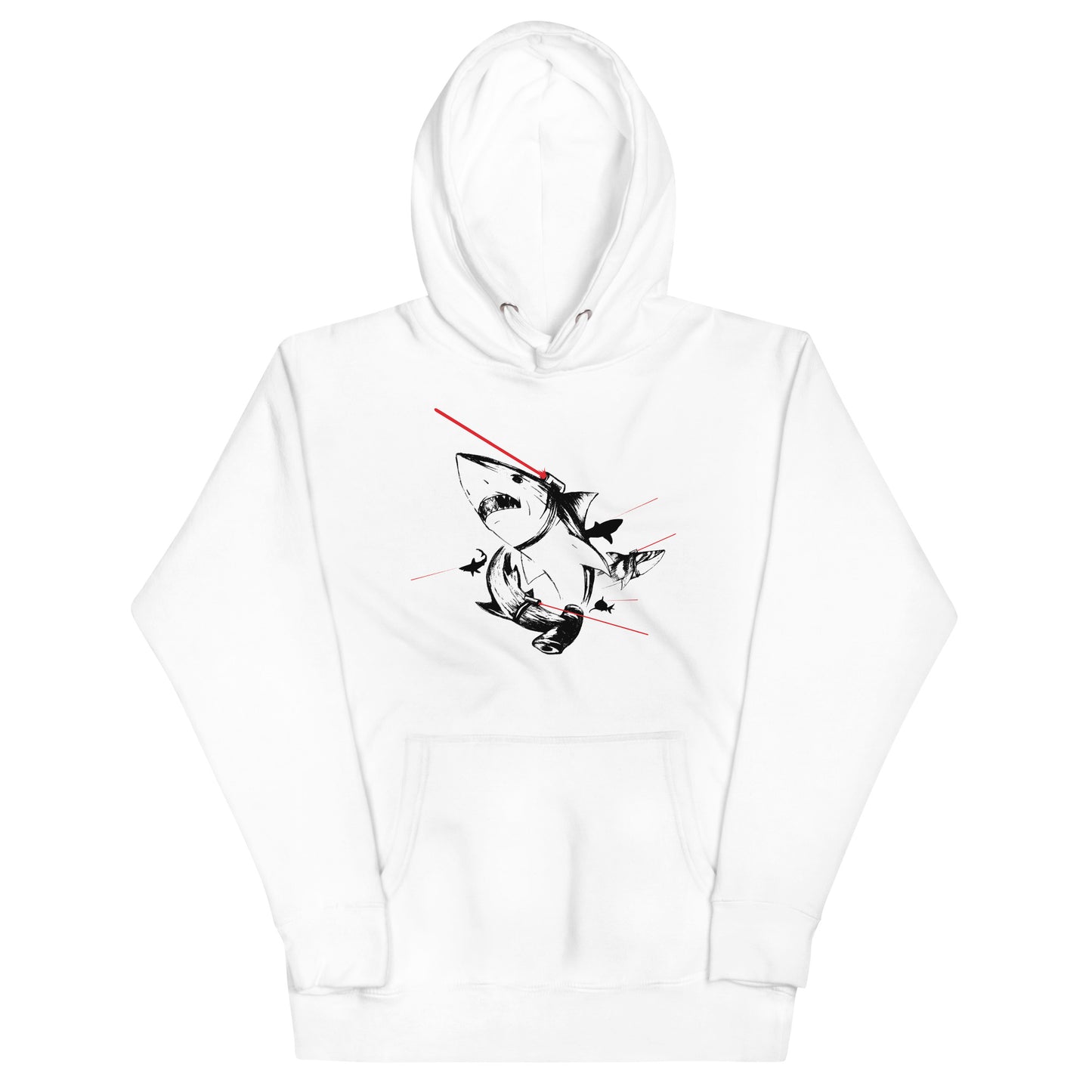 Sharks With Lasers Unisex Hoodie