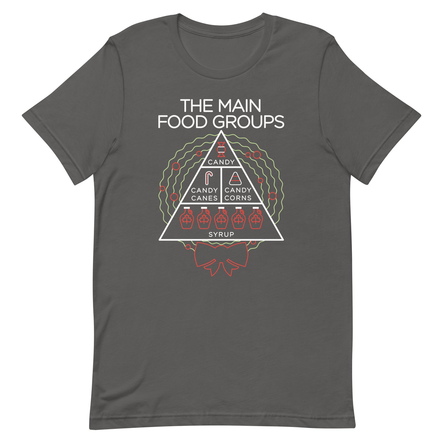 The Main Food Groups Men's Signature Tee