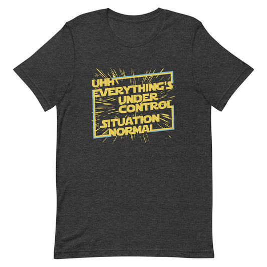 Everything's Under Control Situation Normal Men's Signature Tee