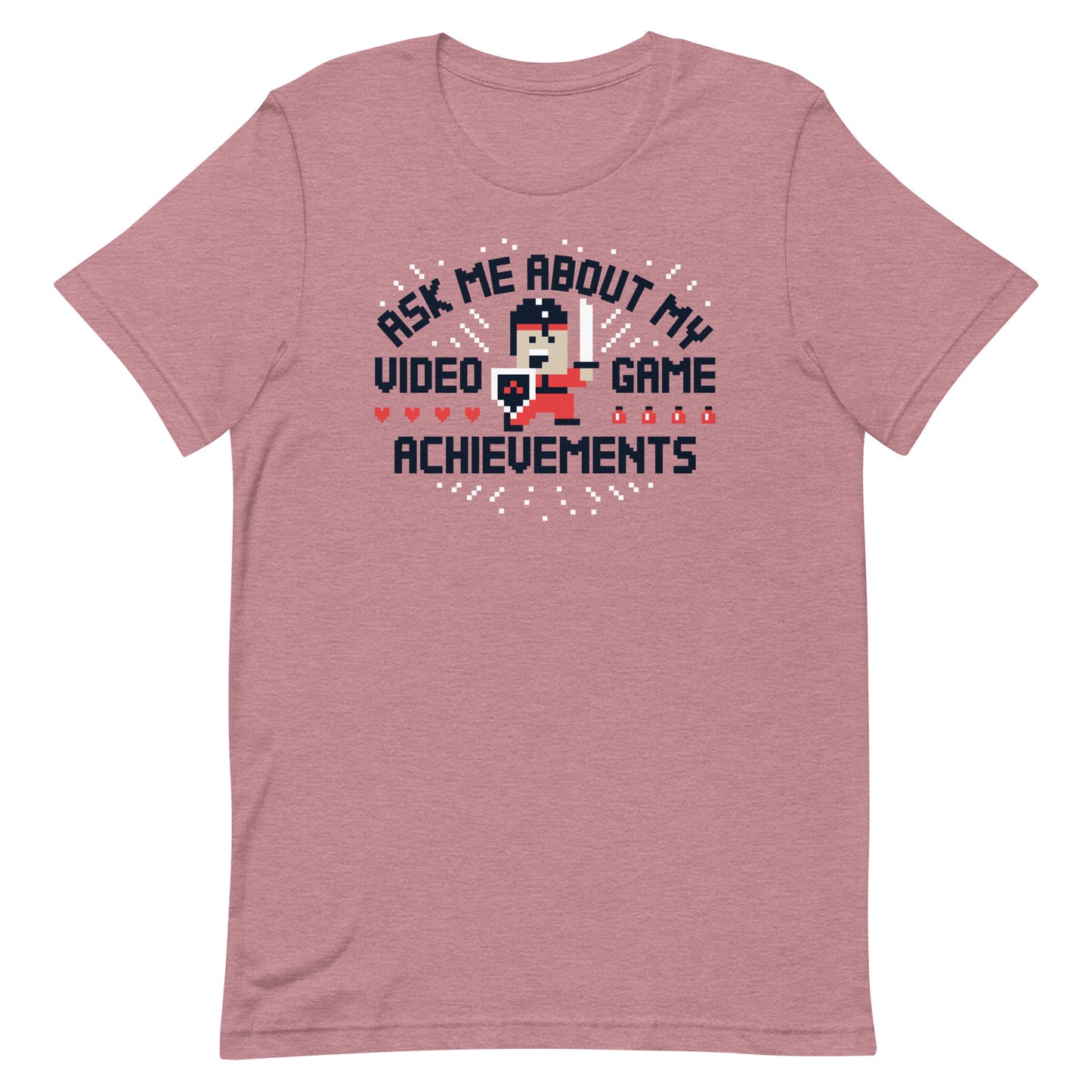 Ask Me About My Video Game Achievements Men's Signature Tee