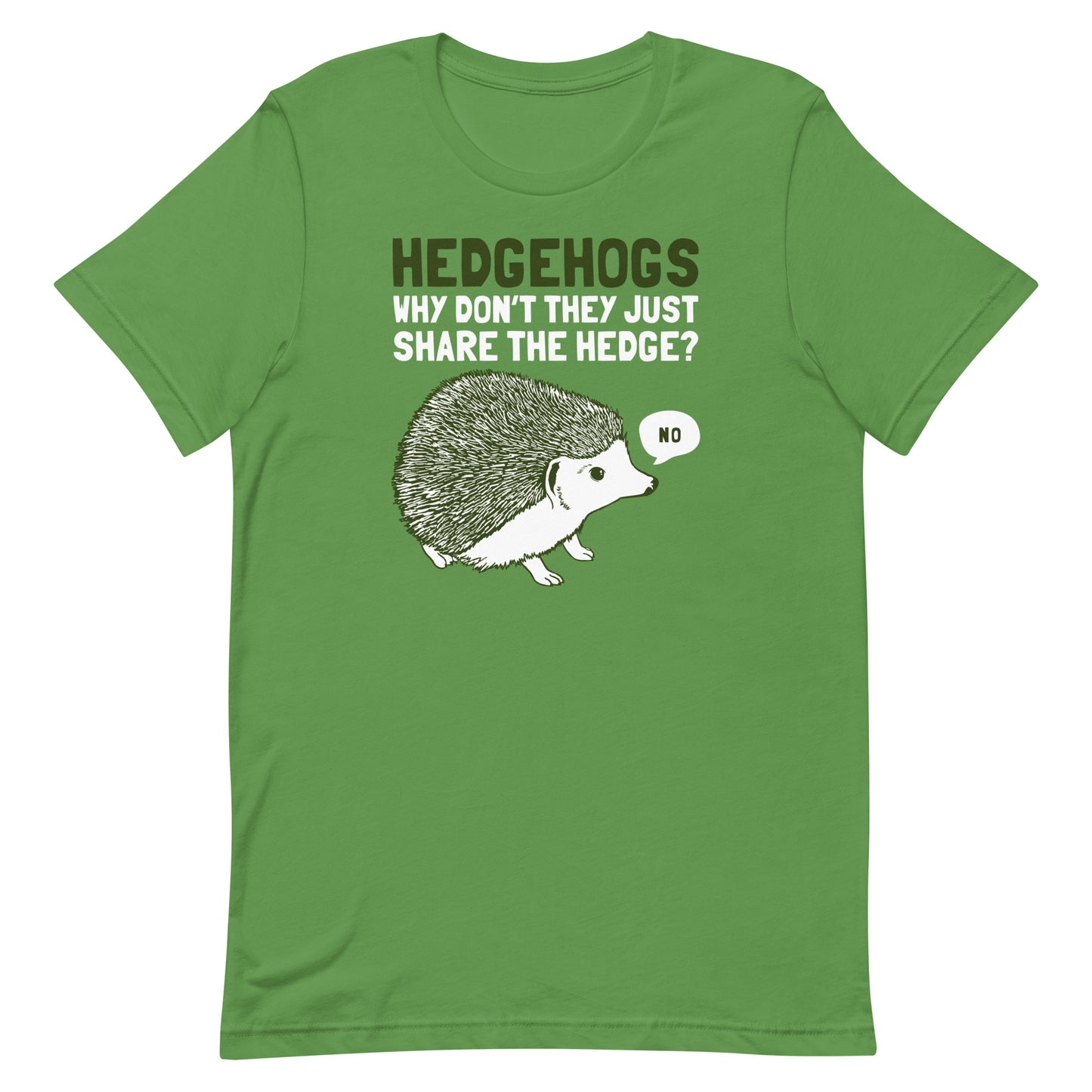 Hedgehogs Can't Share Men's Signature Tee