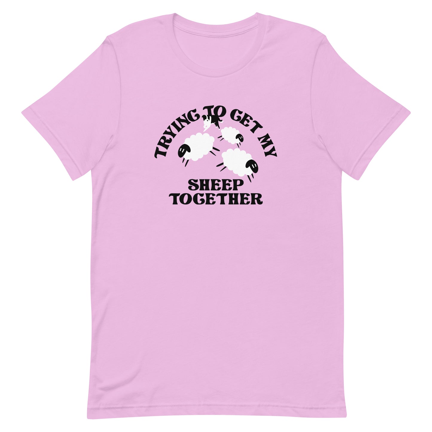 Trying To Get My Sheep Together Men's Signature Tee