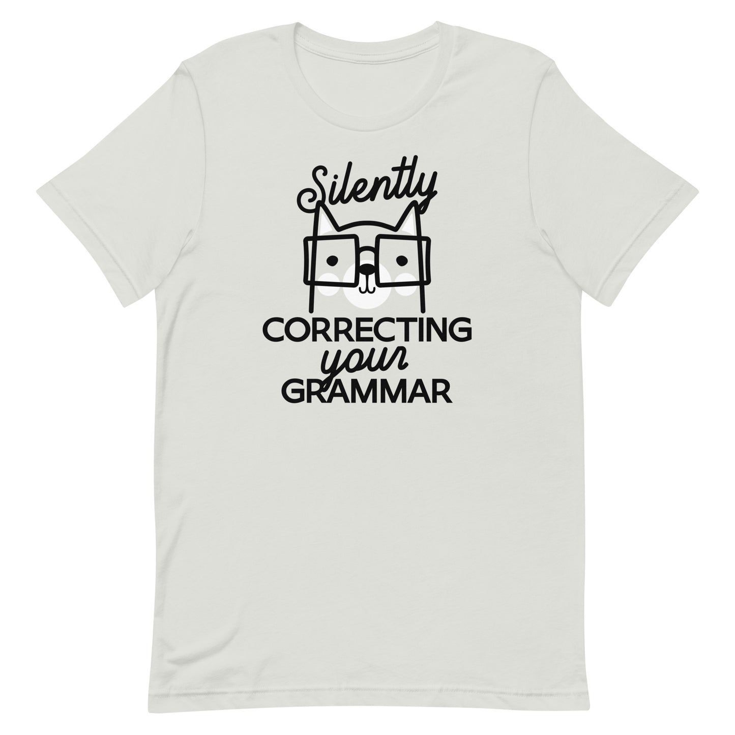 Silently Correcting Your Grammar Men's Signature Tee