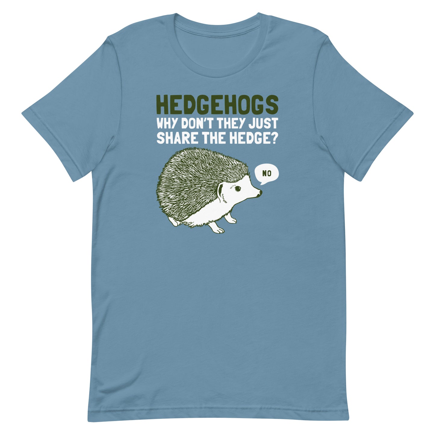Hedgehogs Can't Share Men's Signature Tee