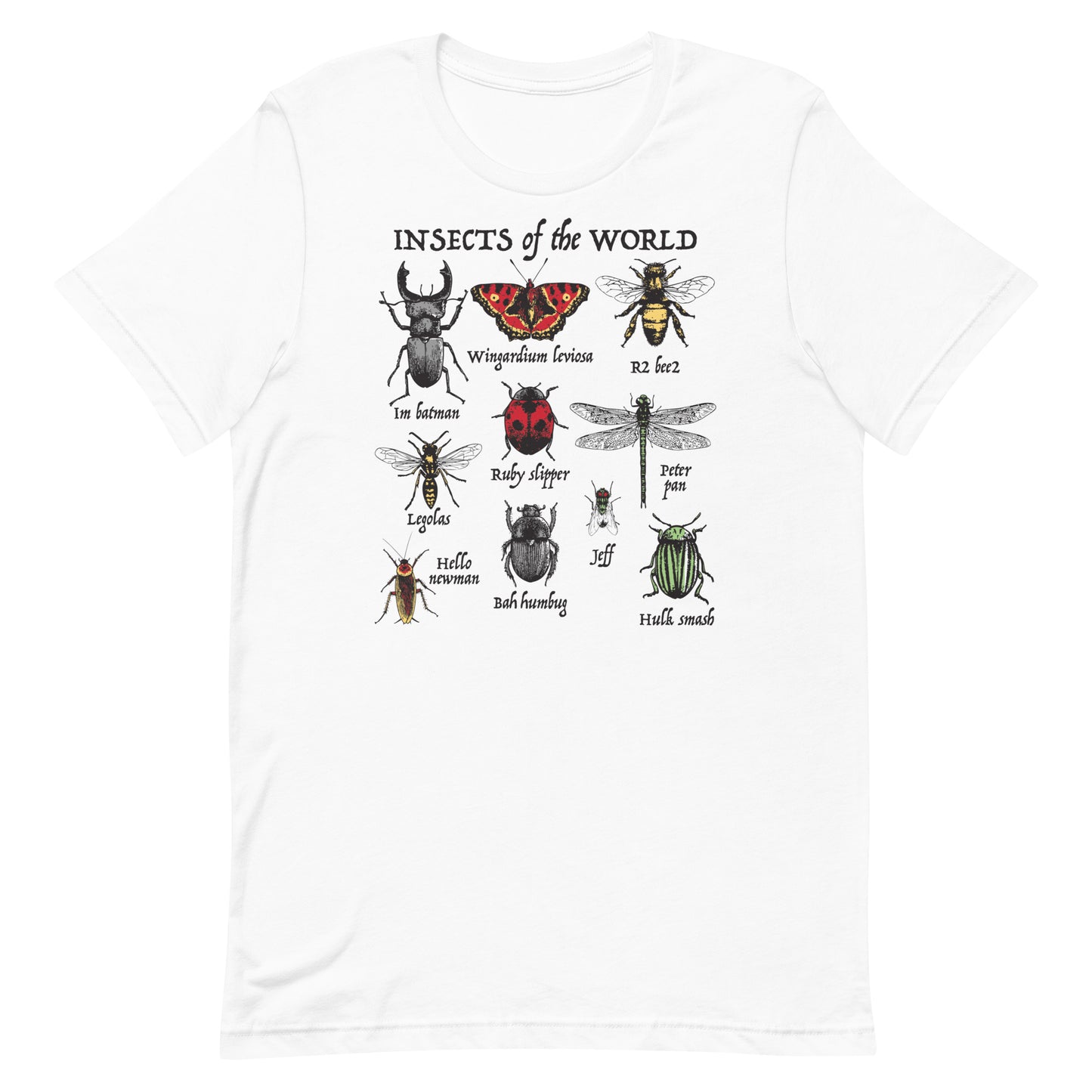 Insects Of The World Men's Signature Tee