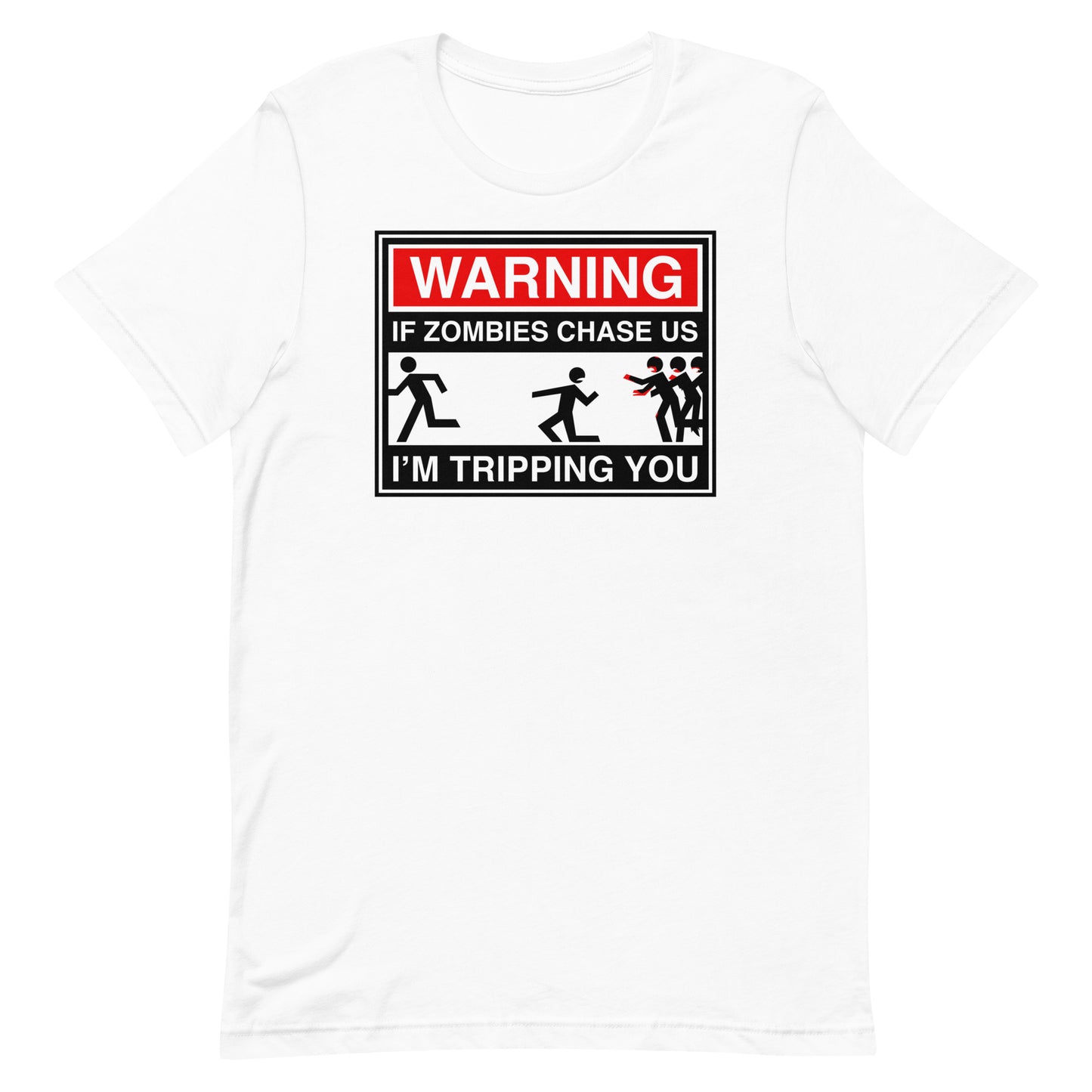 If Zombies Chase Us Men's Signature Tee