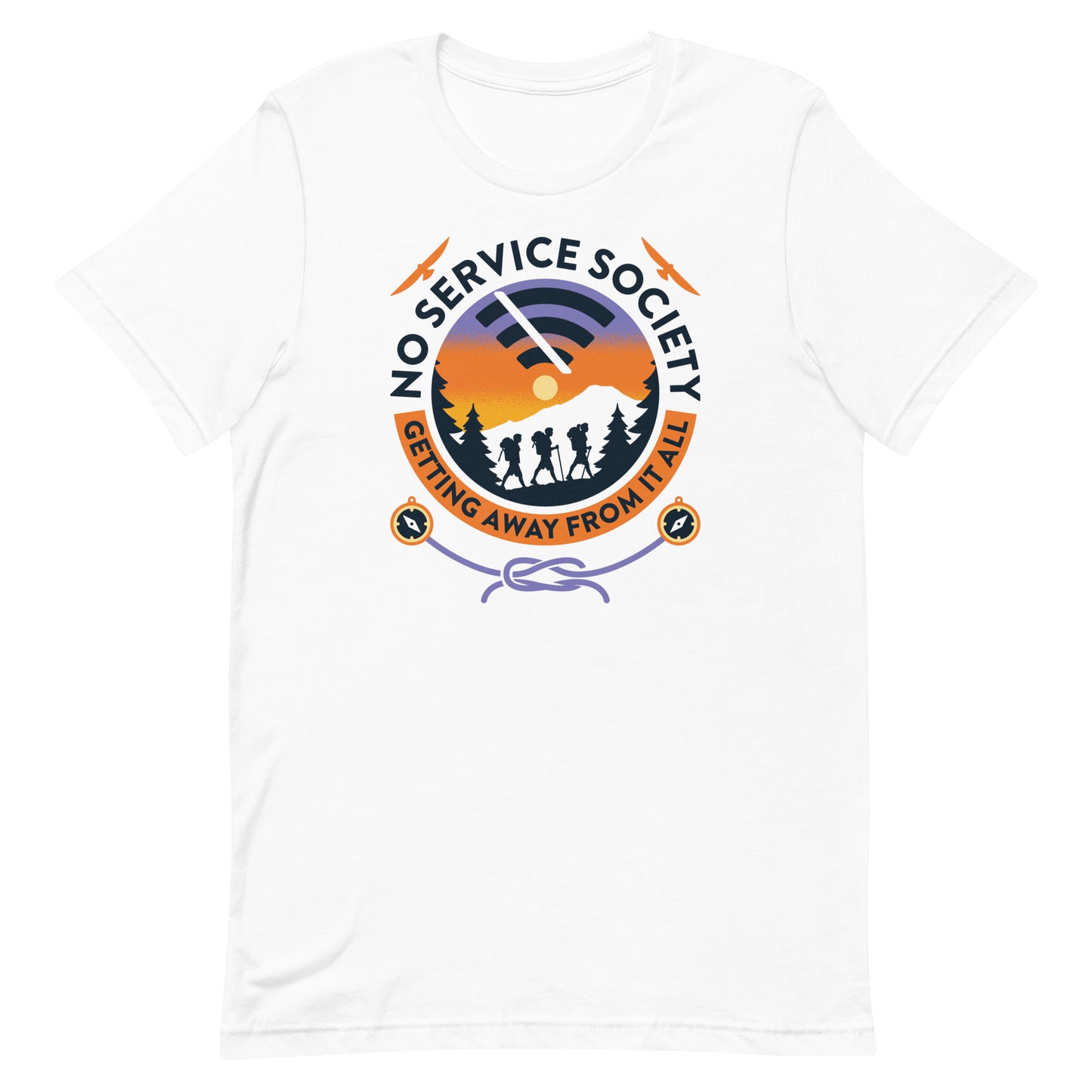 No Service Society Men's Signature Tee