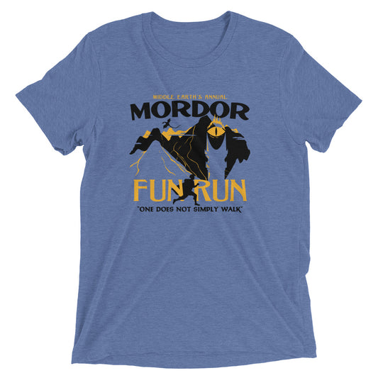 Mordor Fun Run Men's Tri-Blend Tee