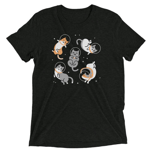 Cats In Space Men's Tri-Blend Tee