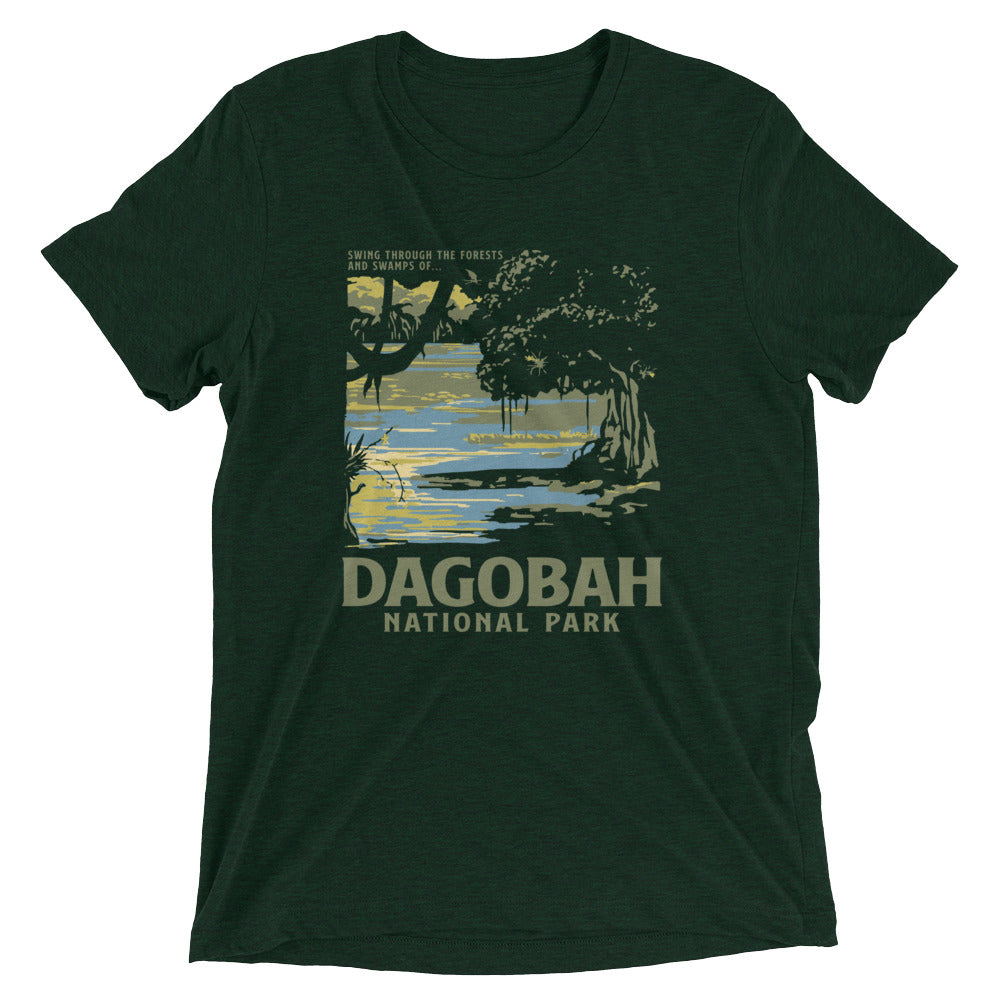 Dagobah National Park Men's Tri-Blend Tee