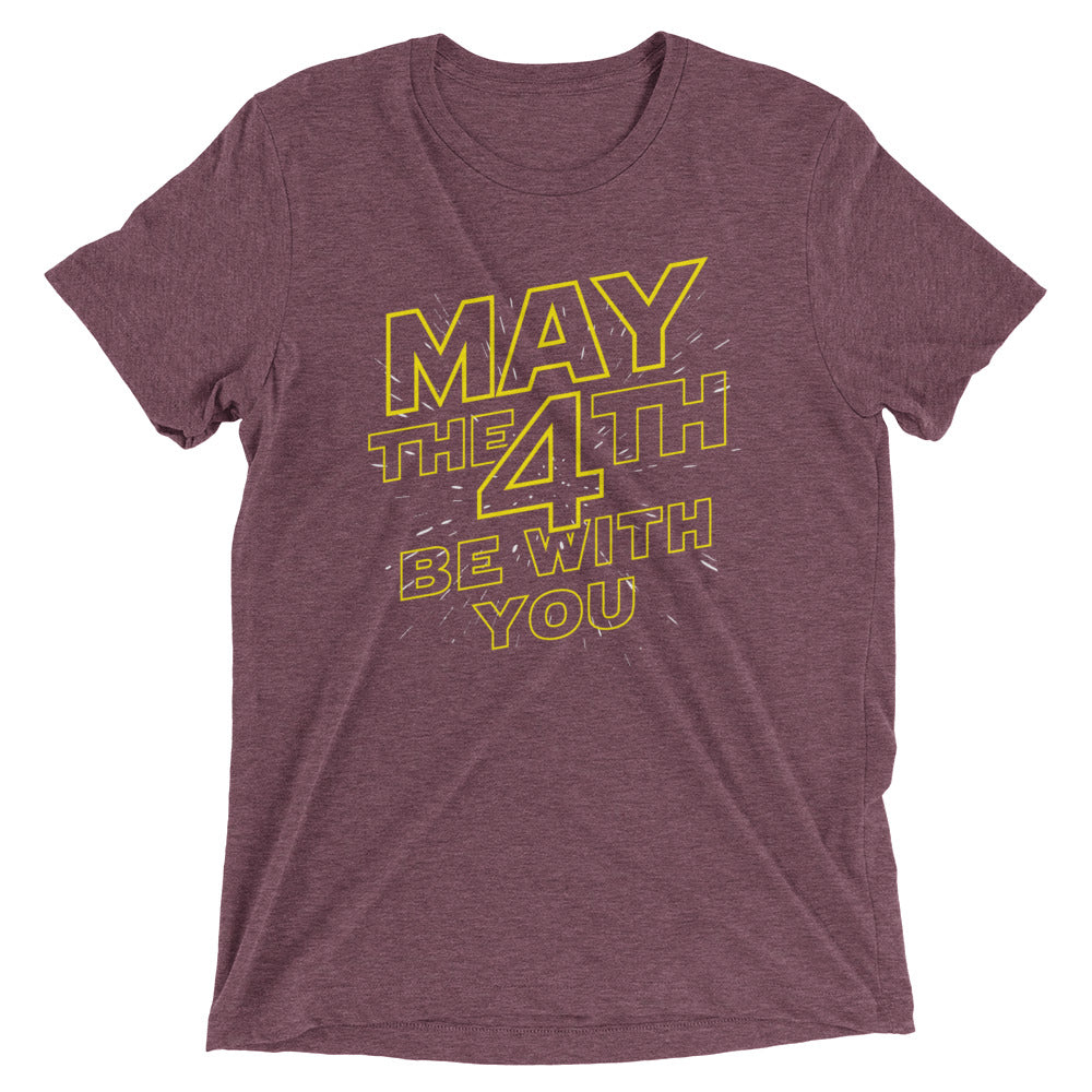 May The 4th Be With You Men's Tri-Blend Tee