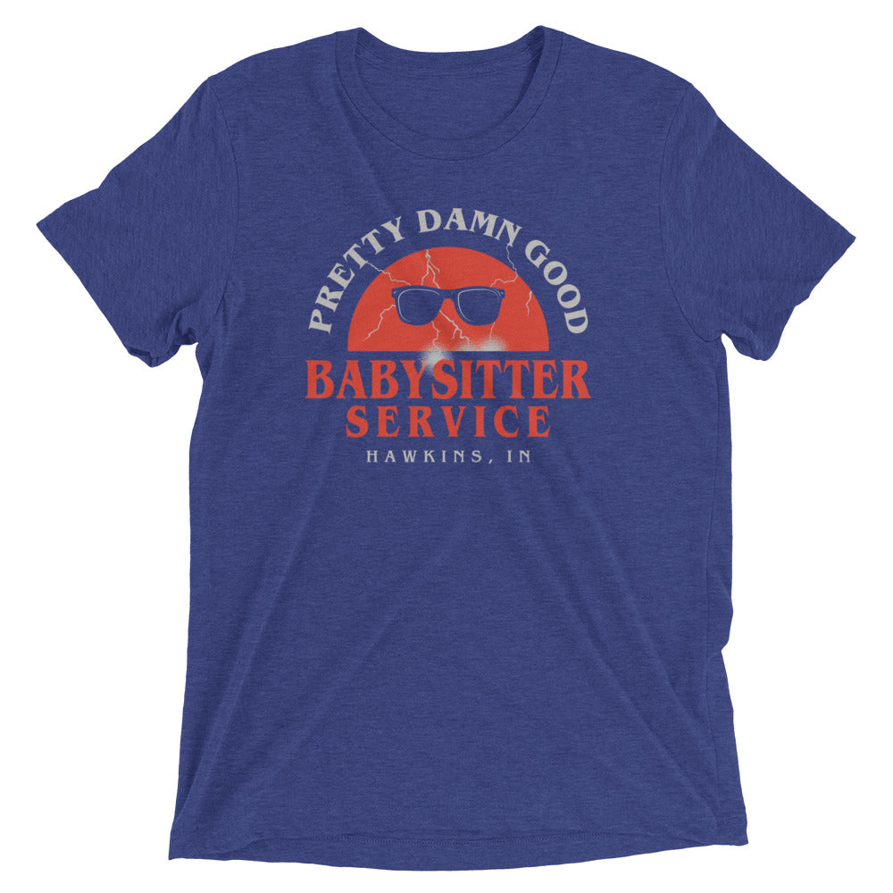 Pretty Damn Good Babysitter Service Men's Tri-Blend Tee