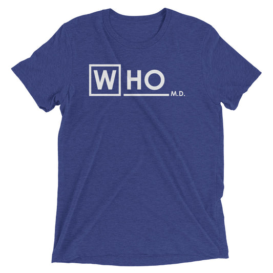 Who MD Men's Tri-Blend Tee