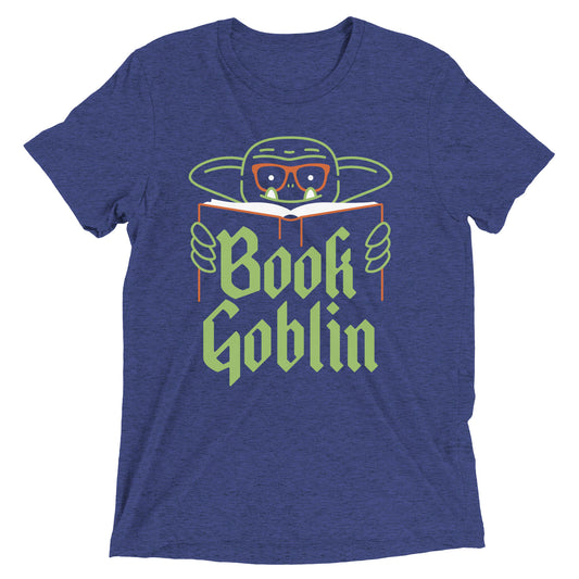 Book Goblin Men's Tri-Blend Tee