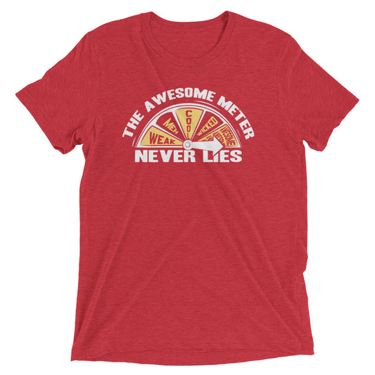 The Awesome Meter Men's Tri-Blend Tee