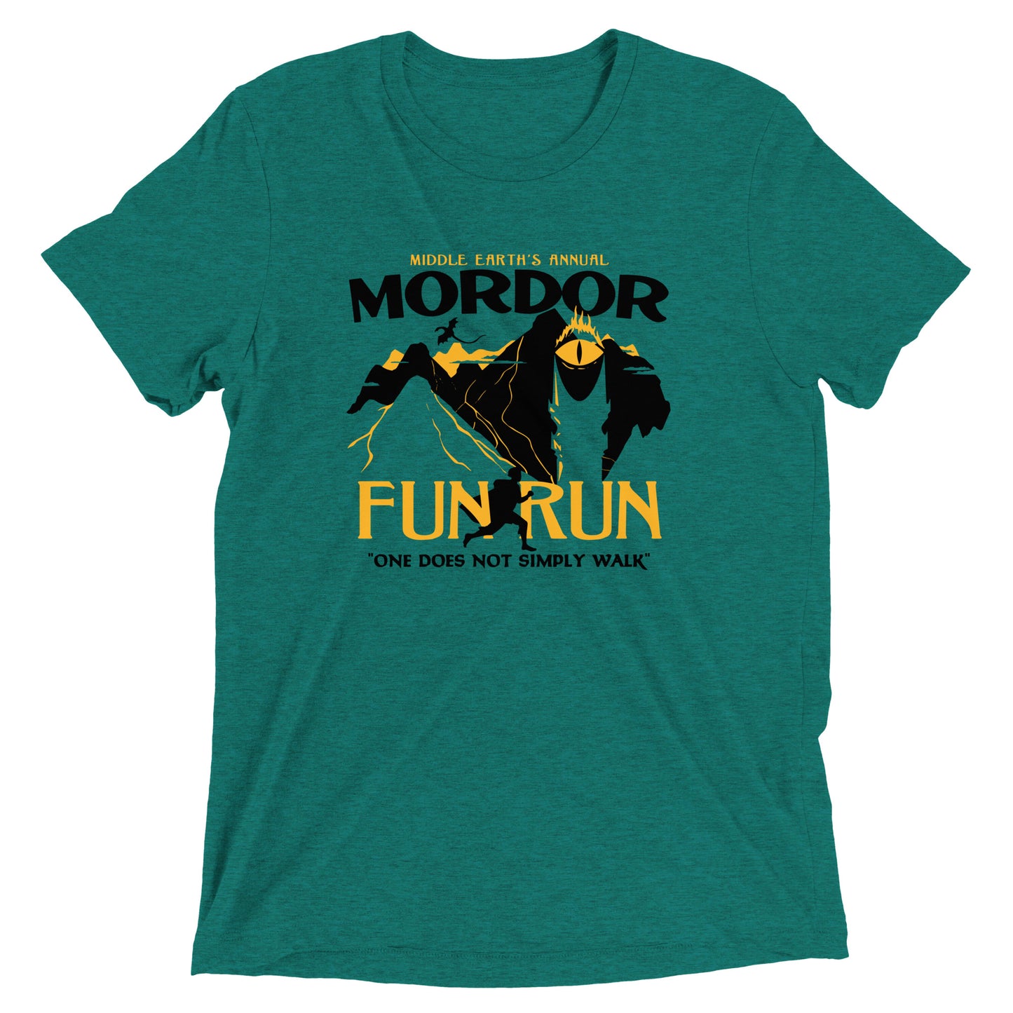 Mordor Fun Run Men's Tri-Blend Tee