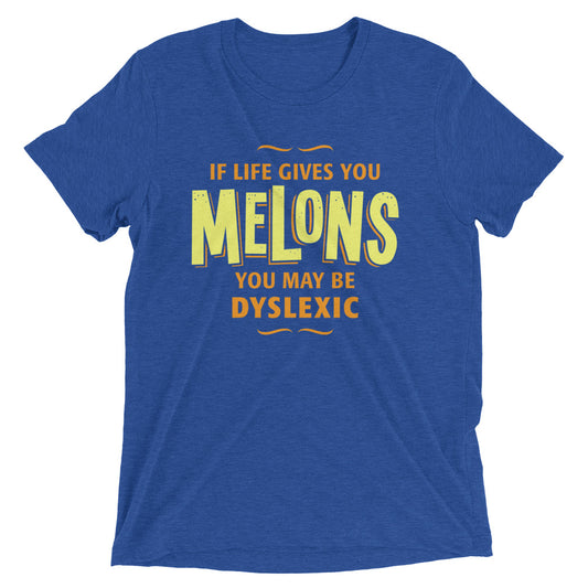 If Life Gives You Melons Men's Tri-Blend Tee