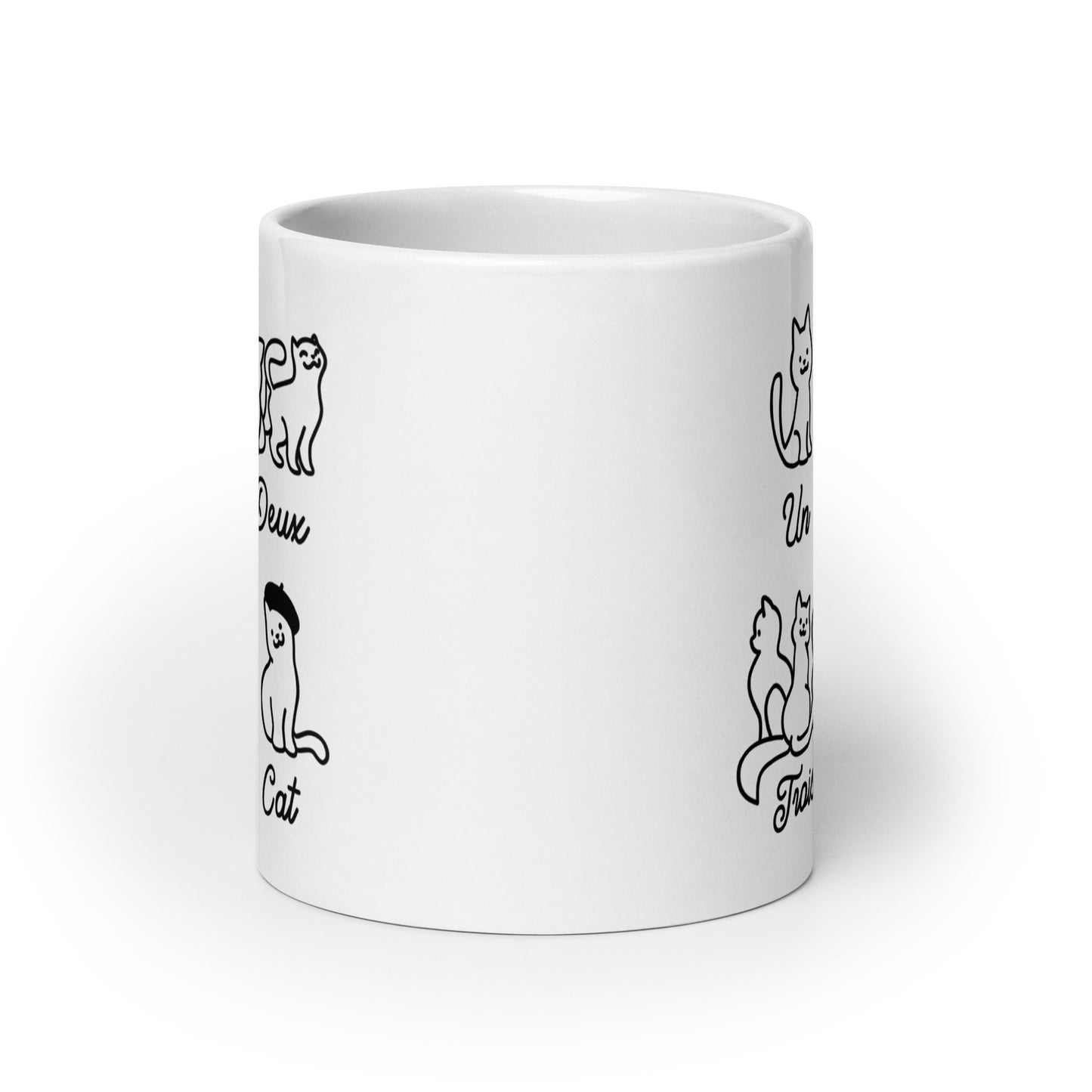 Un Deux Trois Cat Mug