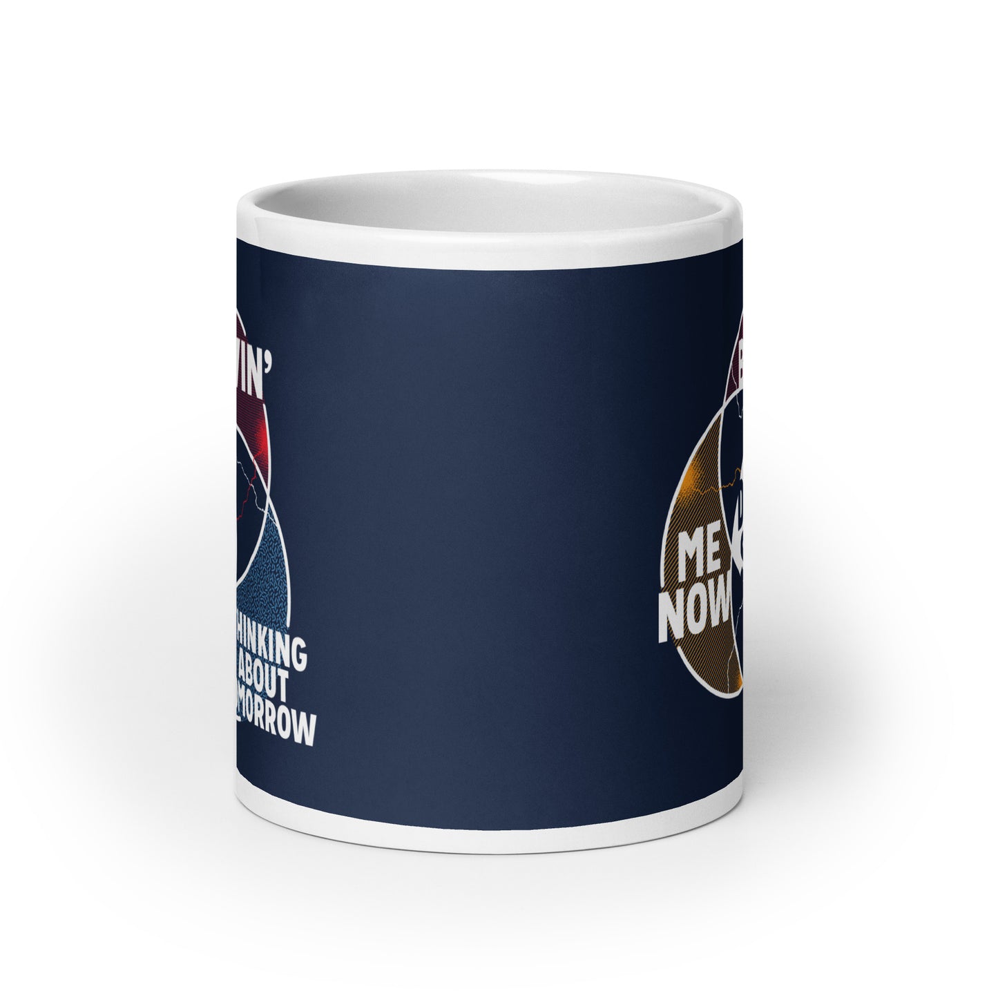 Don't Stop Venn Diagram Mug