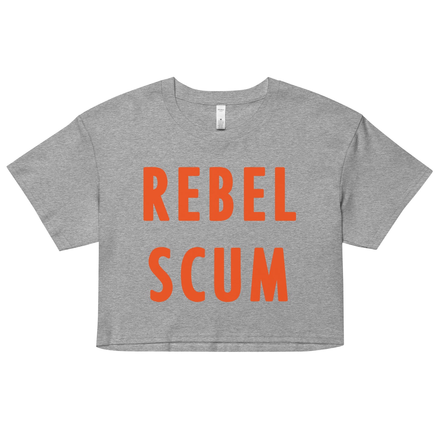 Rebel Scum Women's Crop Tee