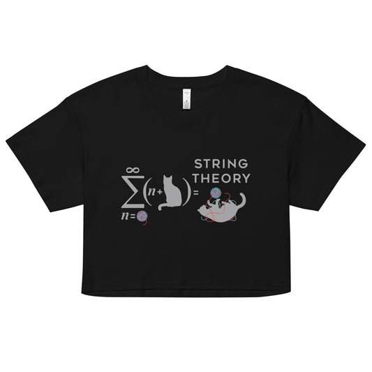 String Theory Women's Crop Tee
