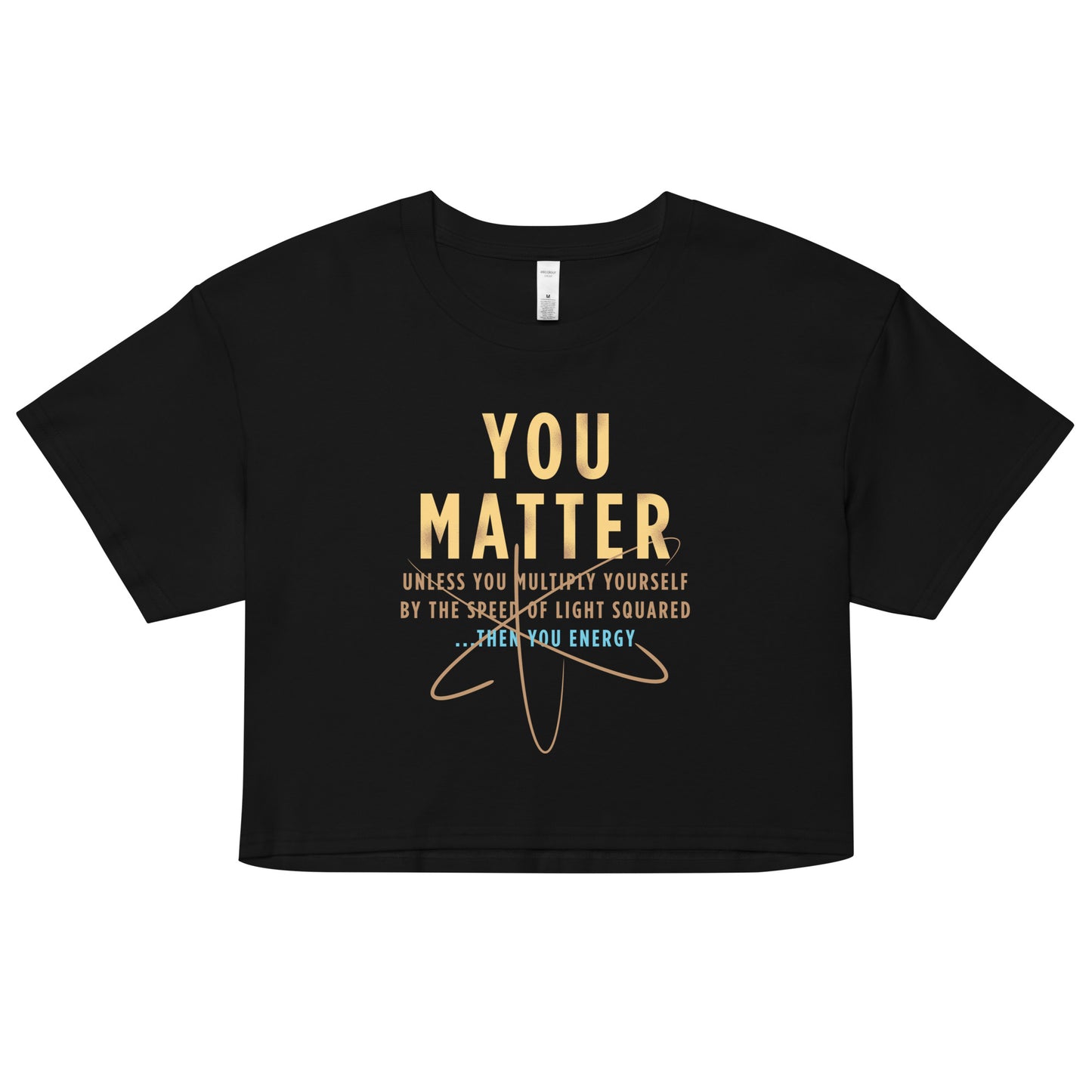 You Matter Women's Crop Tee
