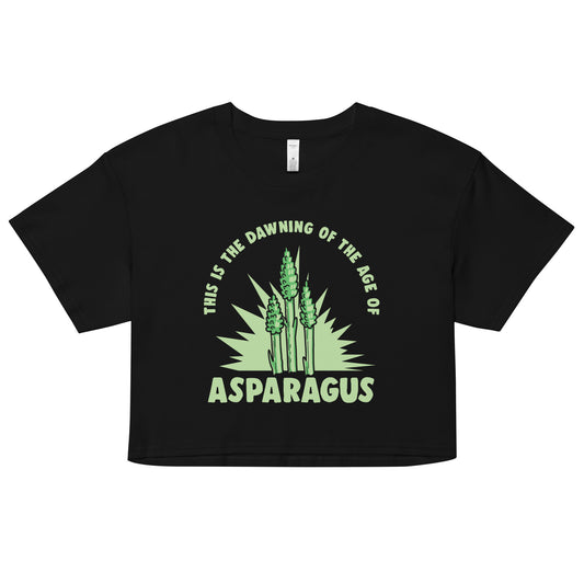 Age Of Asparagus Women's Crop Tee