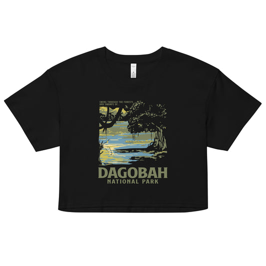 Dagobah National Park Women's Crop Tee