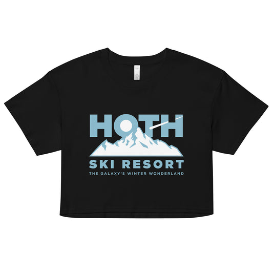 Hoth Ski Resort Women's Crop Tee