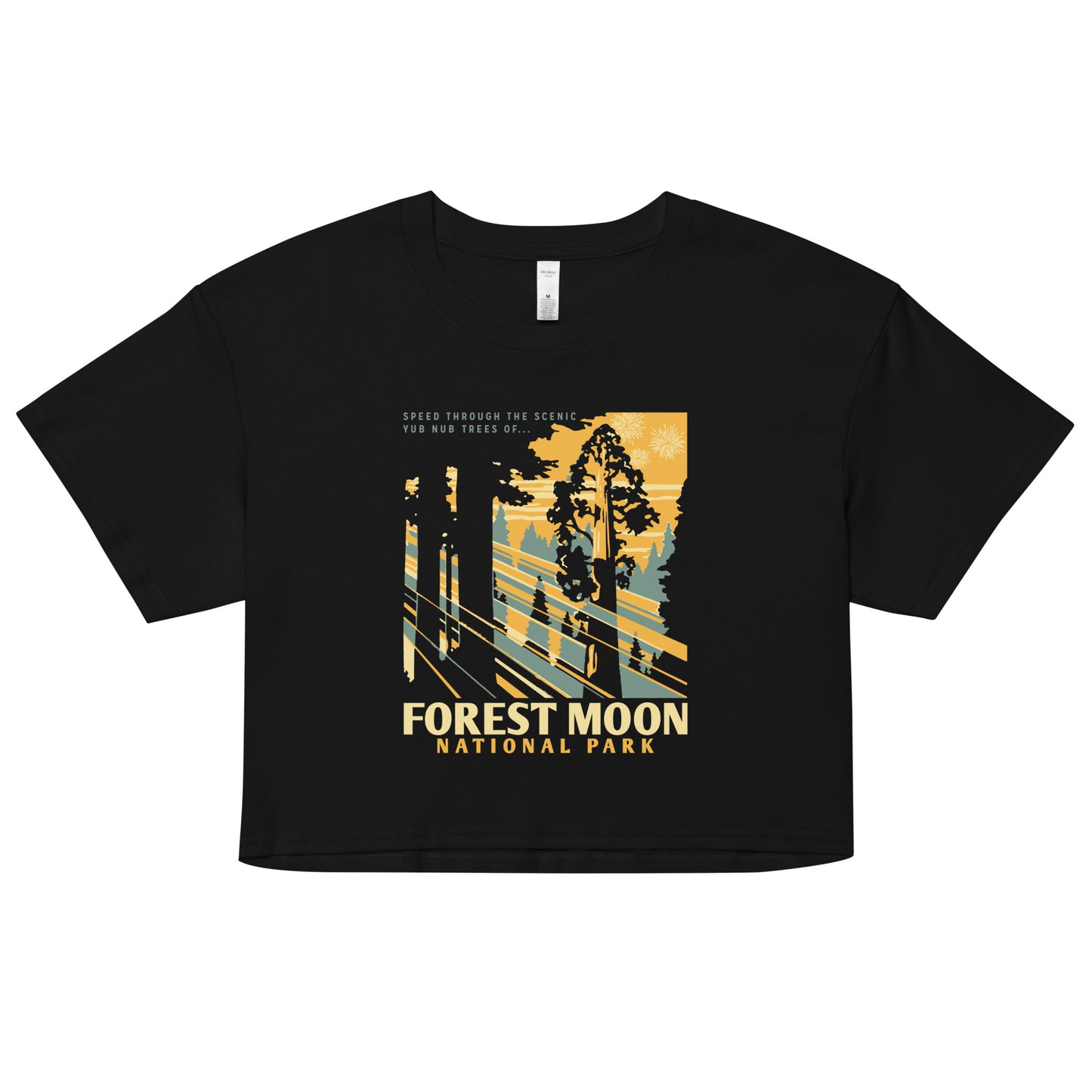 Forest Moon National Park Women's Crop Tee