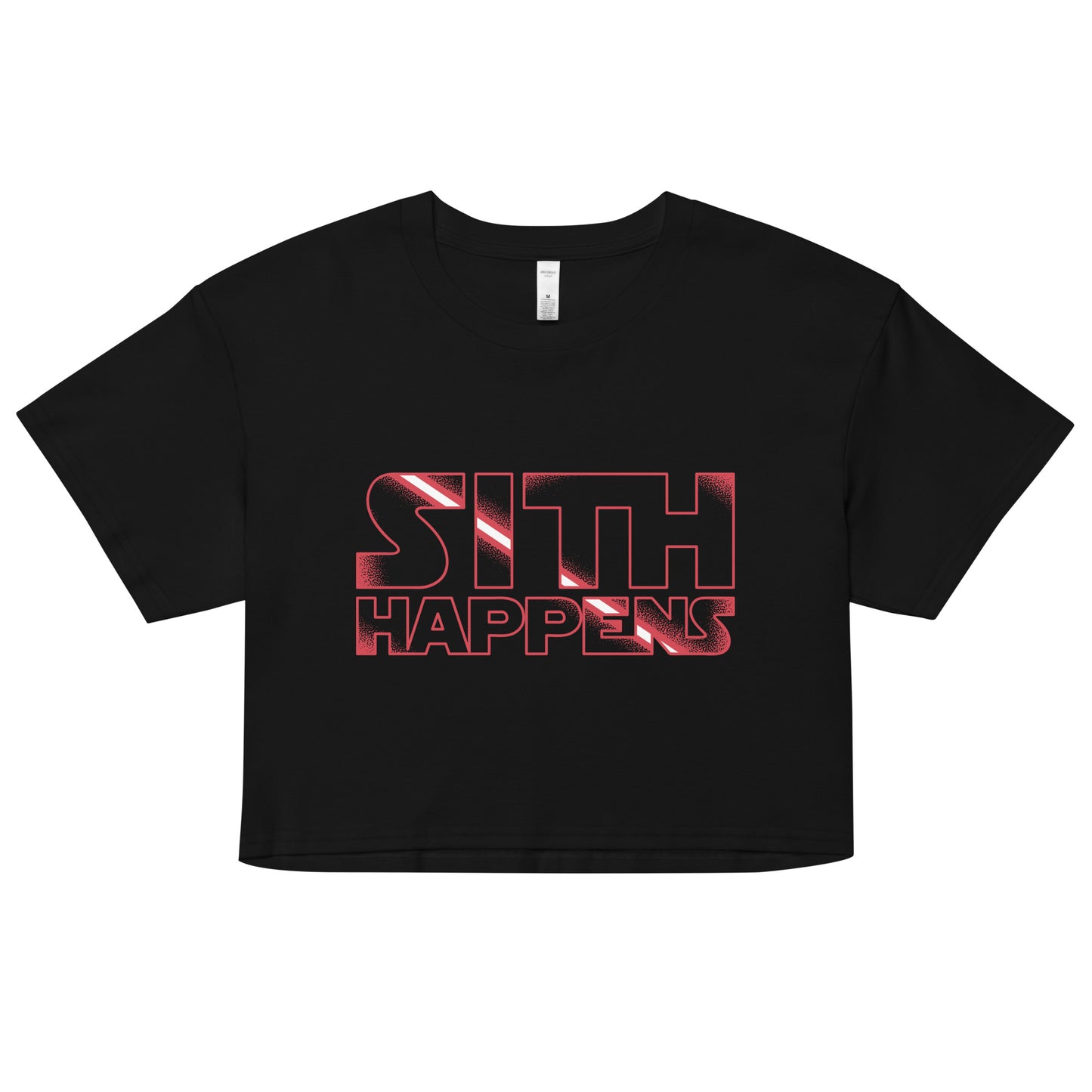 Sith Happens Women's Crop Tee