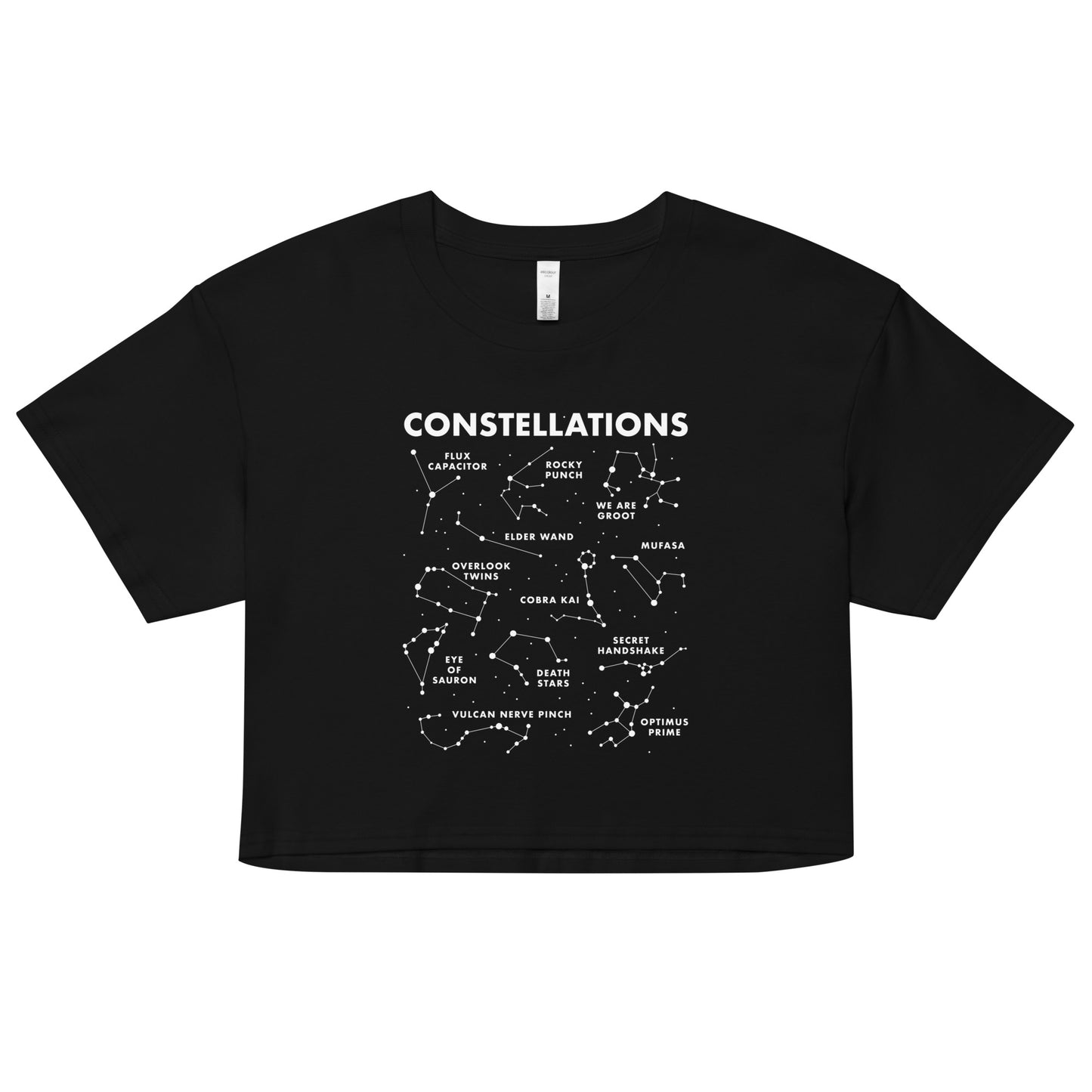 Constellations Women's Crop Tee