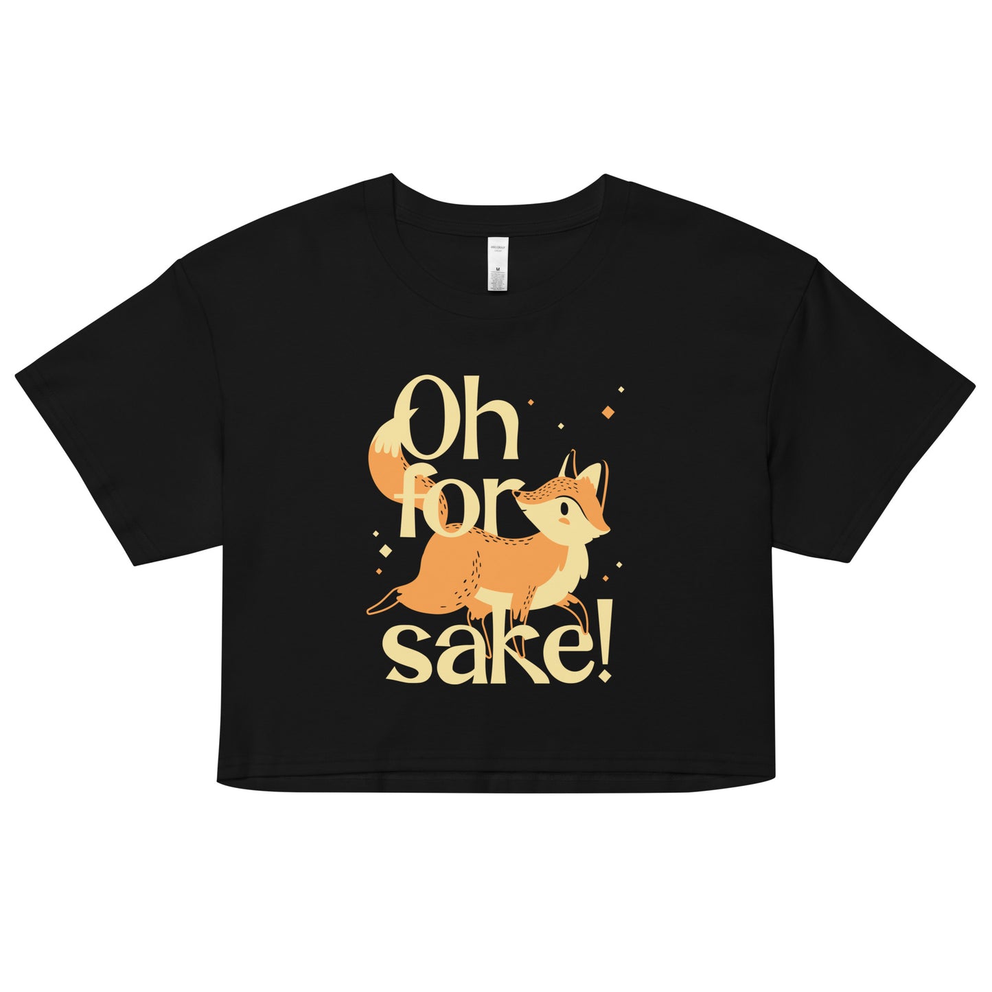Oh For Fox Sake! Women's Crop Tee