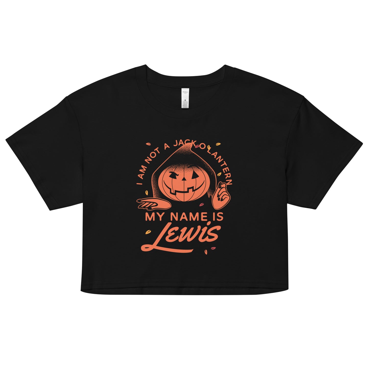 My Name Is Lewis Women's Crop Tee