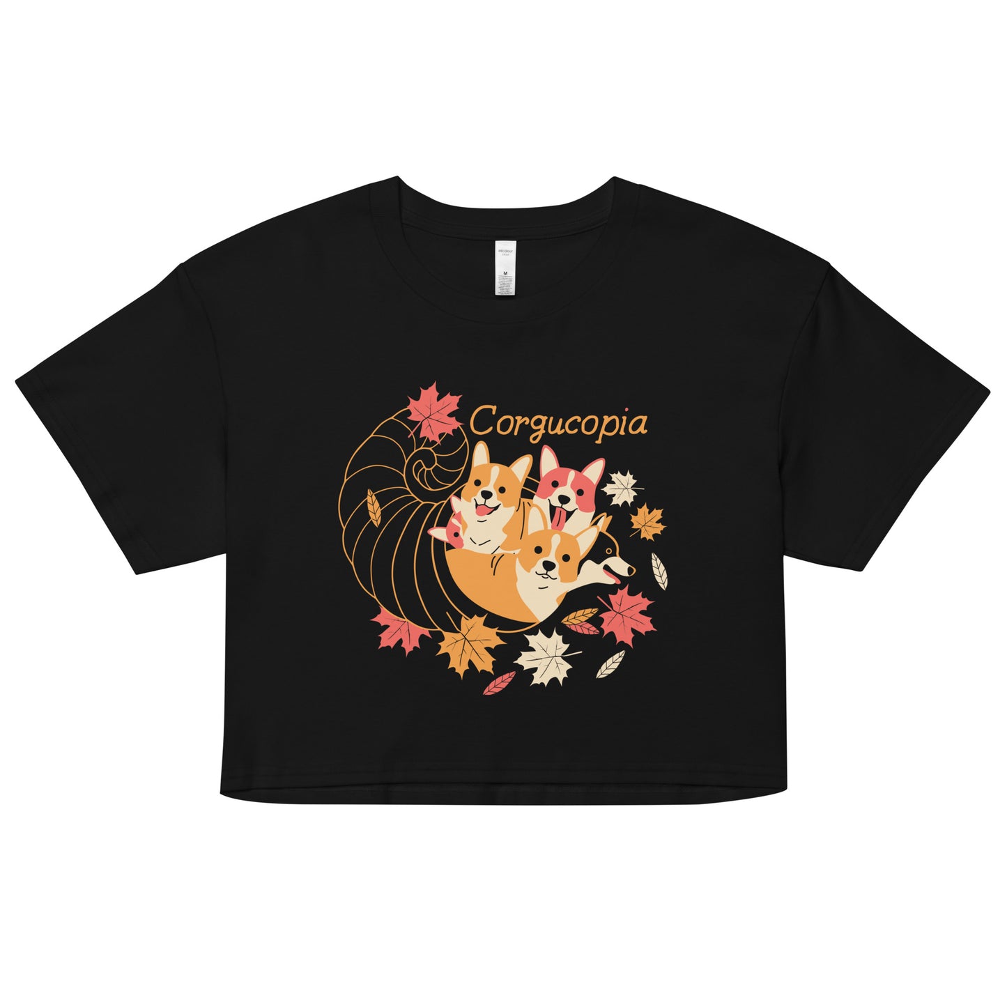 Corgucopia Women's Crop Tee