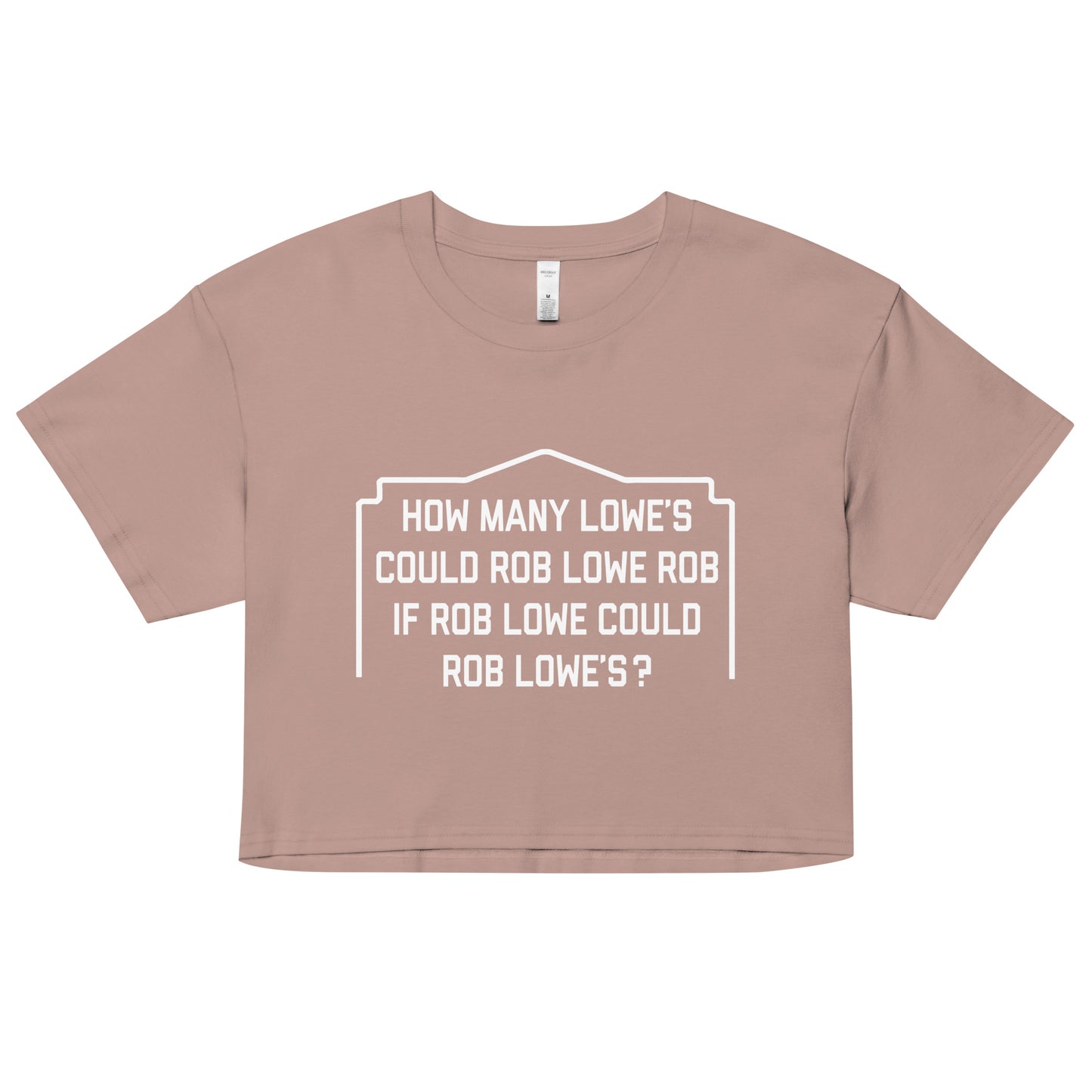 Rob Lowe Rob Women's Crop Tee