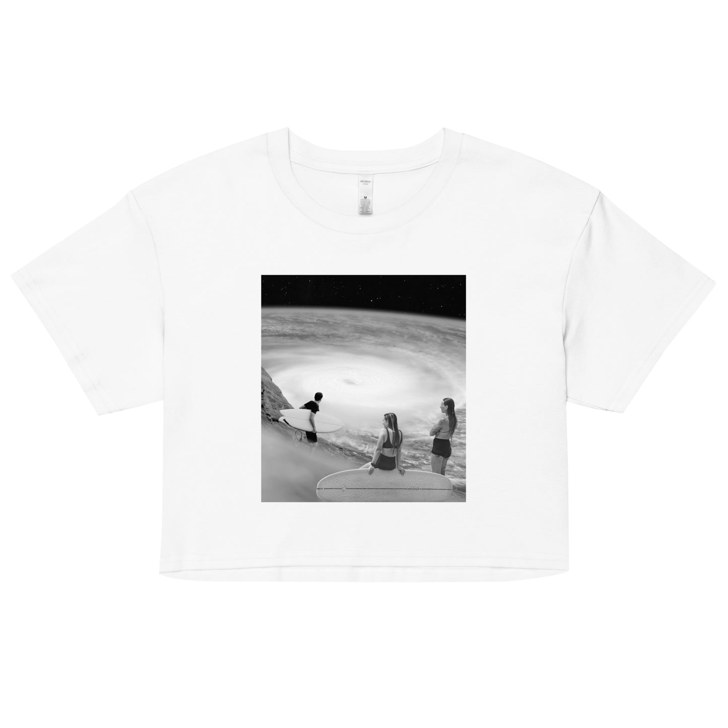 Surf's Up Women's Crop Tee