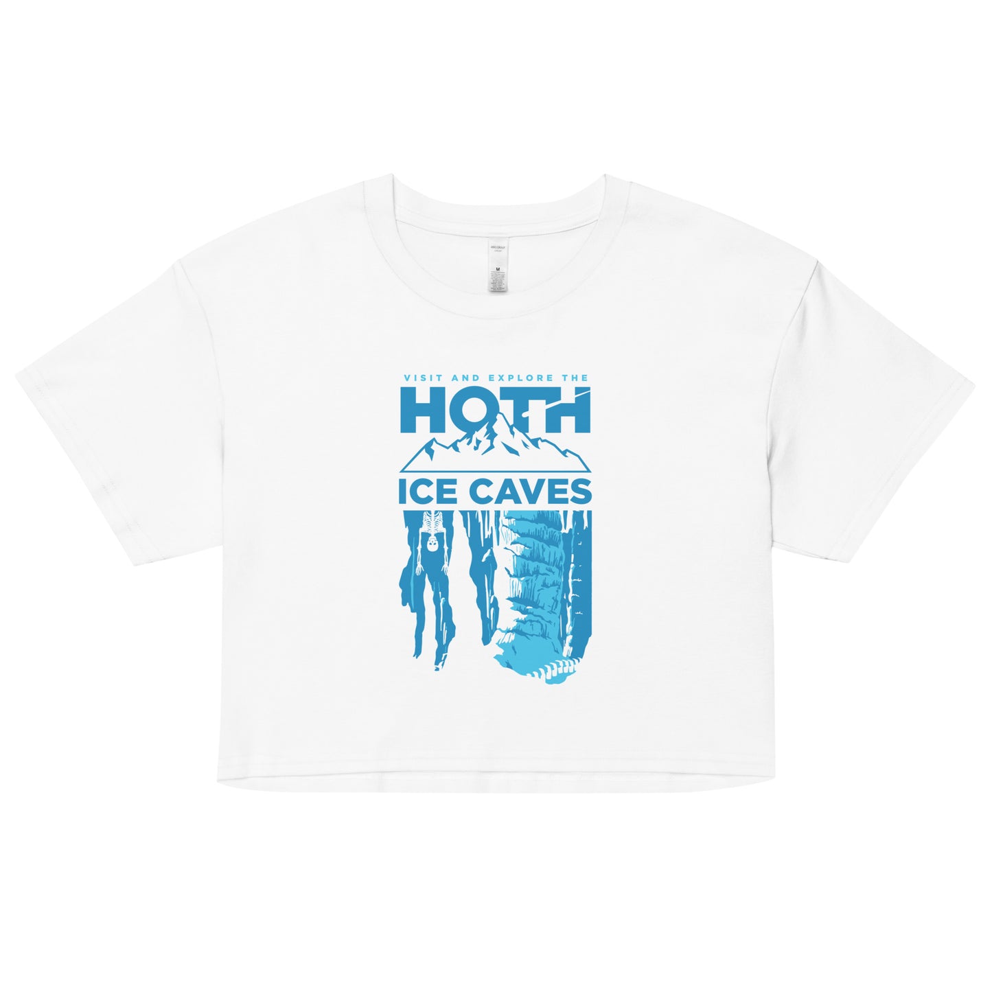 Hoth Ice Cave National Park Women's Crop Tee