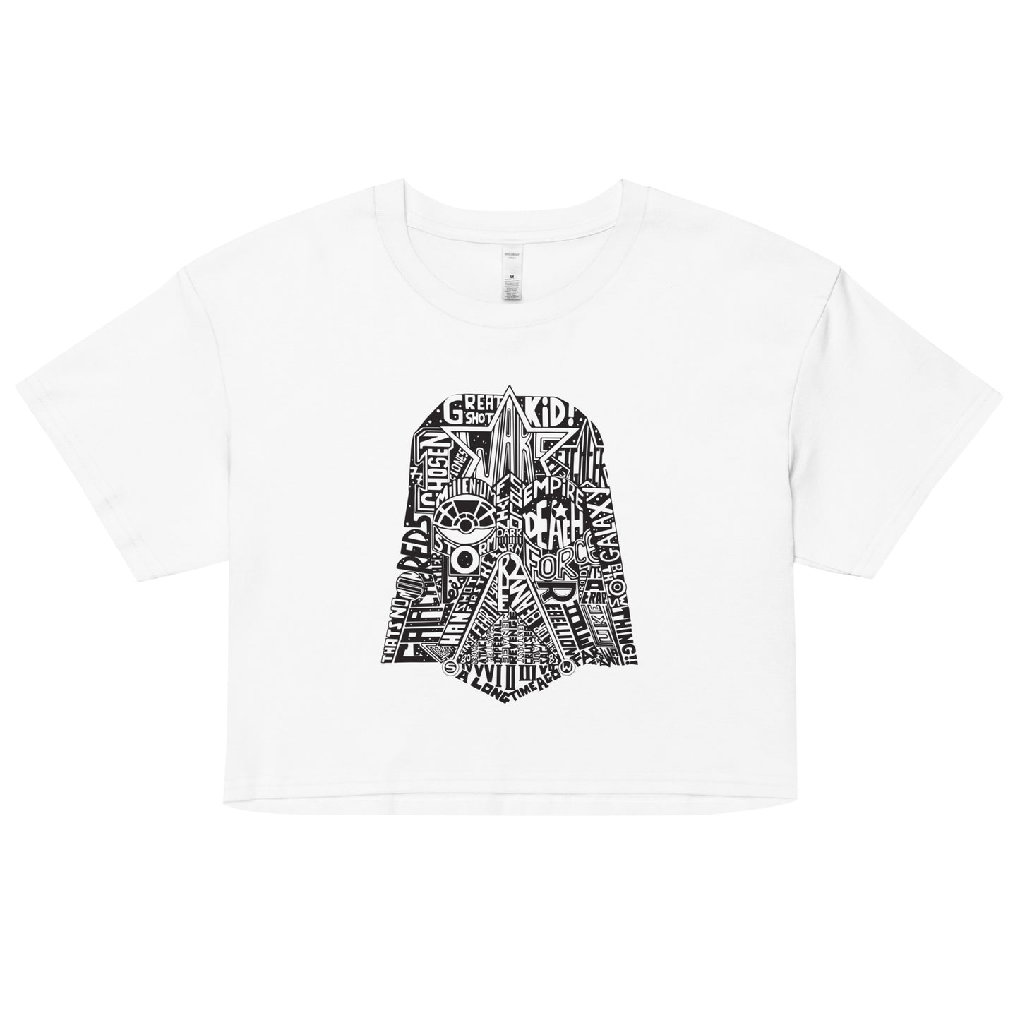 Star Words Women's Crop Tee