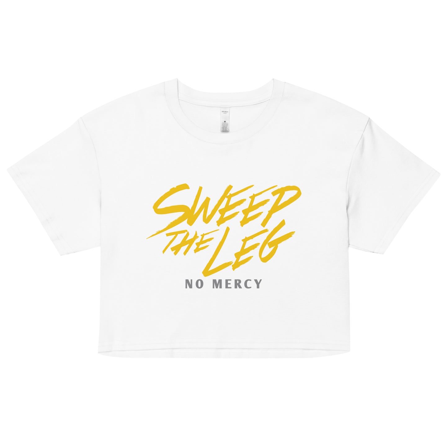 Sweep The Leg Women's Crop Tee