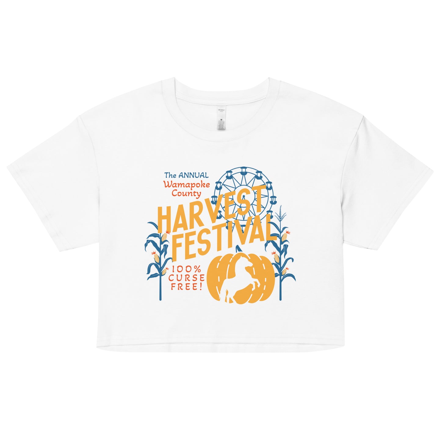 Wamapoke County Harvest Festival Women's Crop Tee