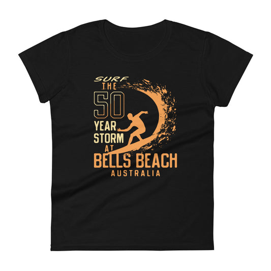 50 Year Storm At Bells Beach Women's Signature Tee