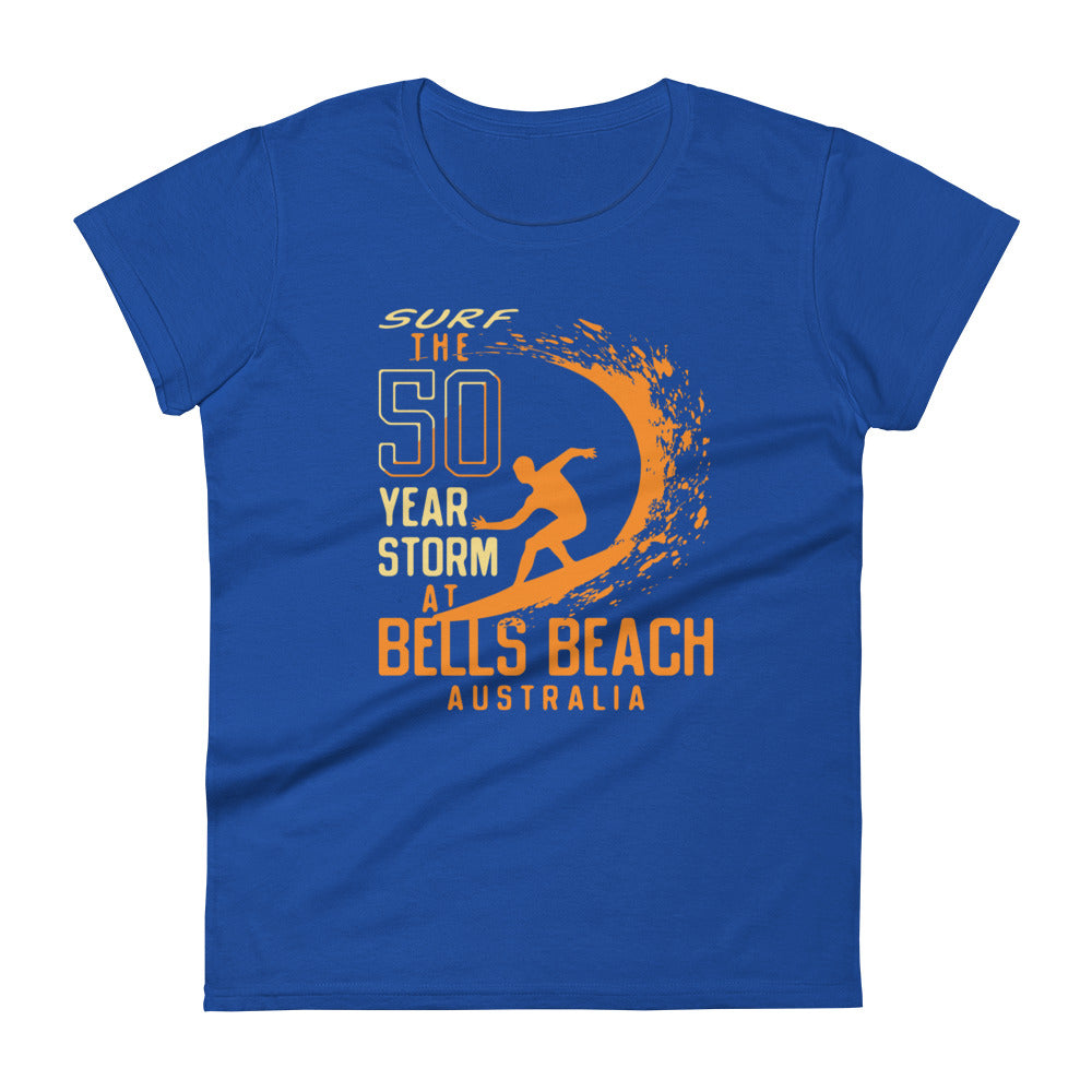 50 Year Storm At Bells Beach Women's Signature Tee